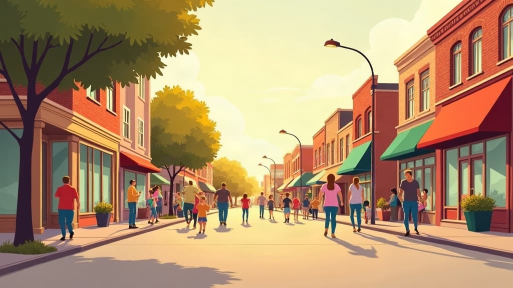 Editorial illustration: Moving to Cullman, AL: An Honest Guide to Living There
