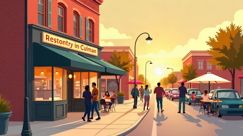 Editorial illustration: Best Pizza in Cullman