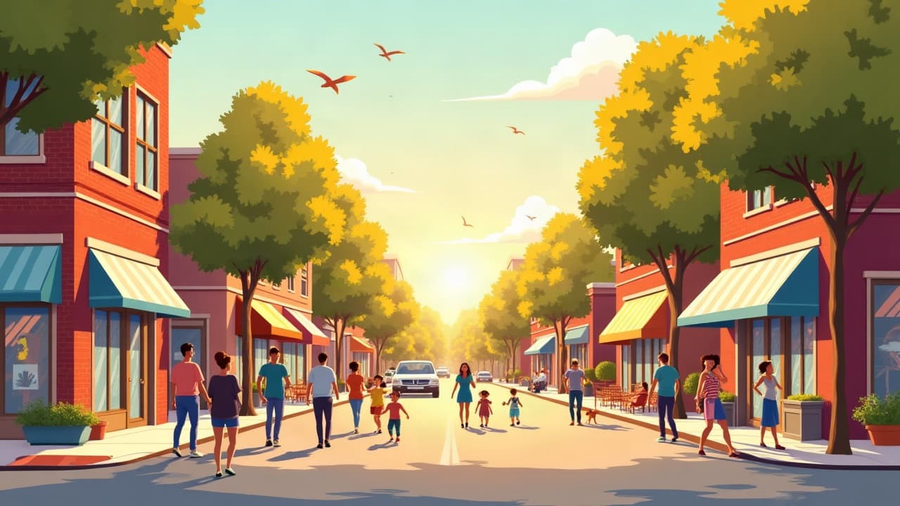 Editorial illustration: Cullman, AL vs Birmingham, AL: Which is the Better Place to Live?