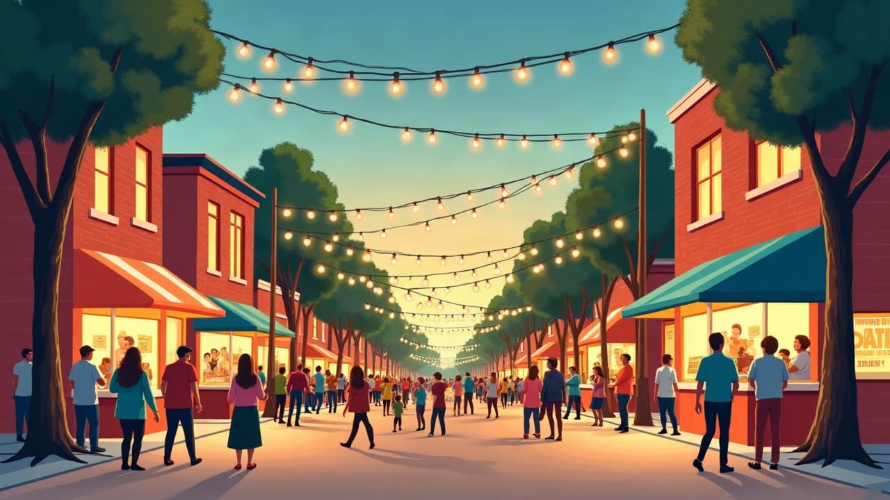 Editorial illustration: Cullman Festival of Trees set for December display
